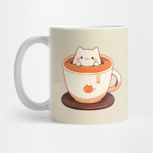 Kawaii kitten in a cup Mug